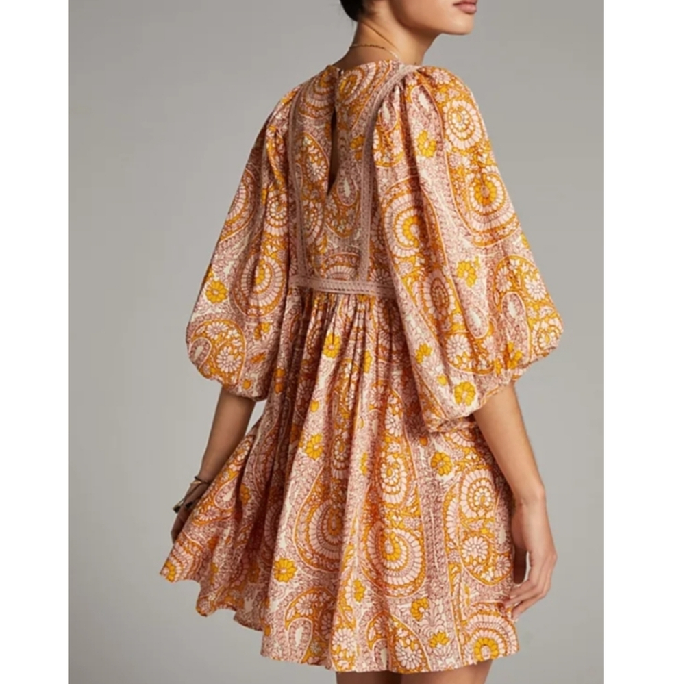🆕 Anthropologie Bohemian Mini-Dress. NWT